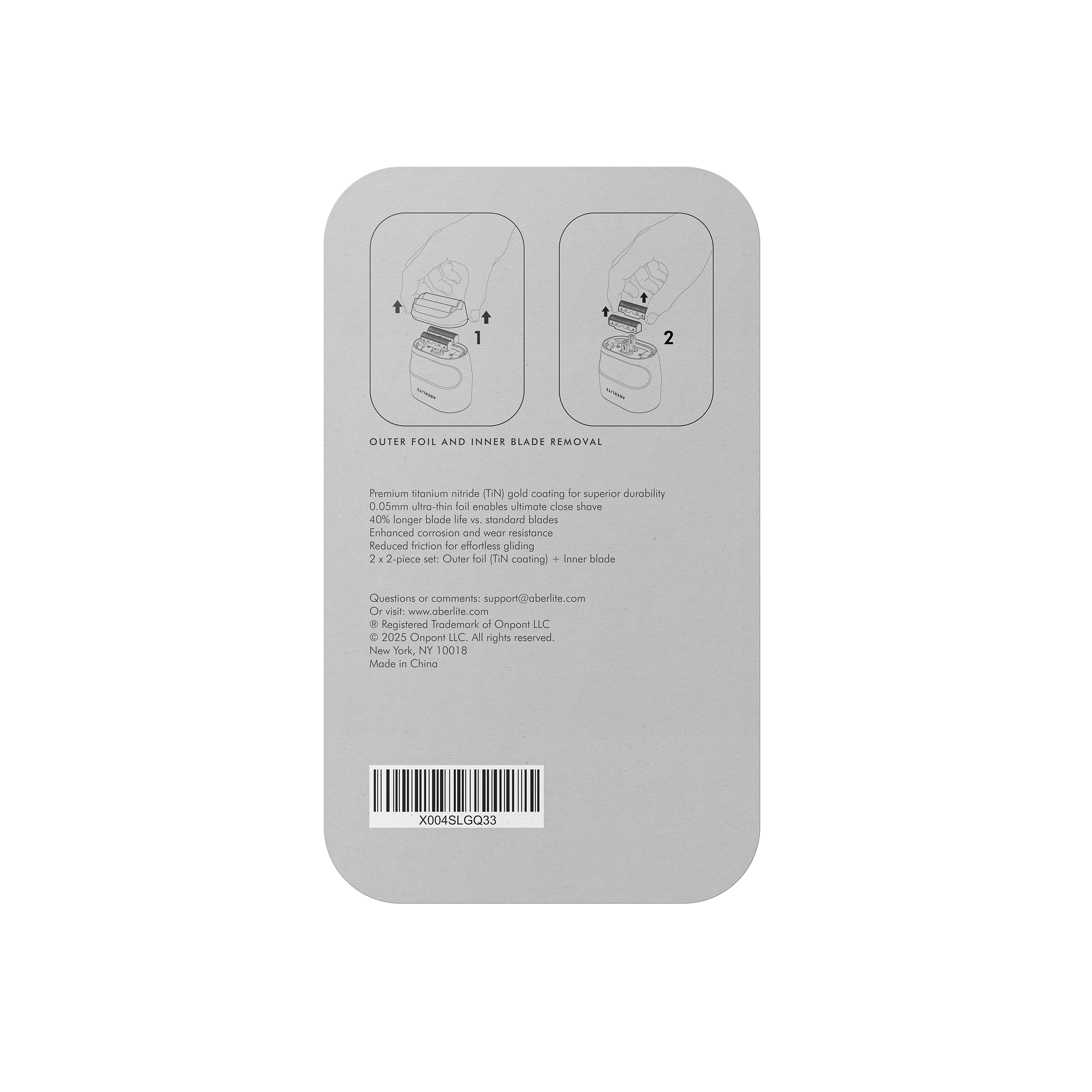 Shaver Replacement (for Touch 2)