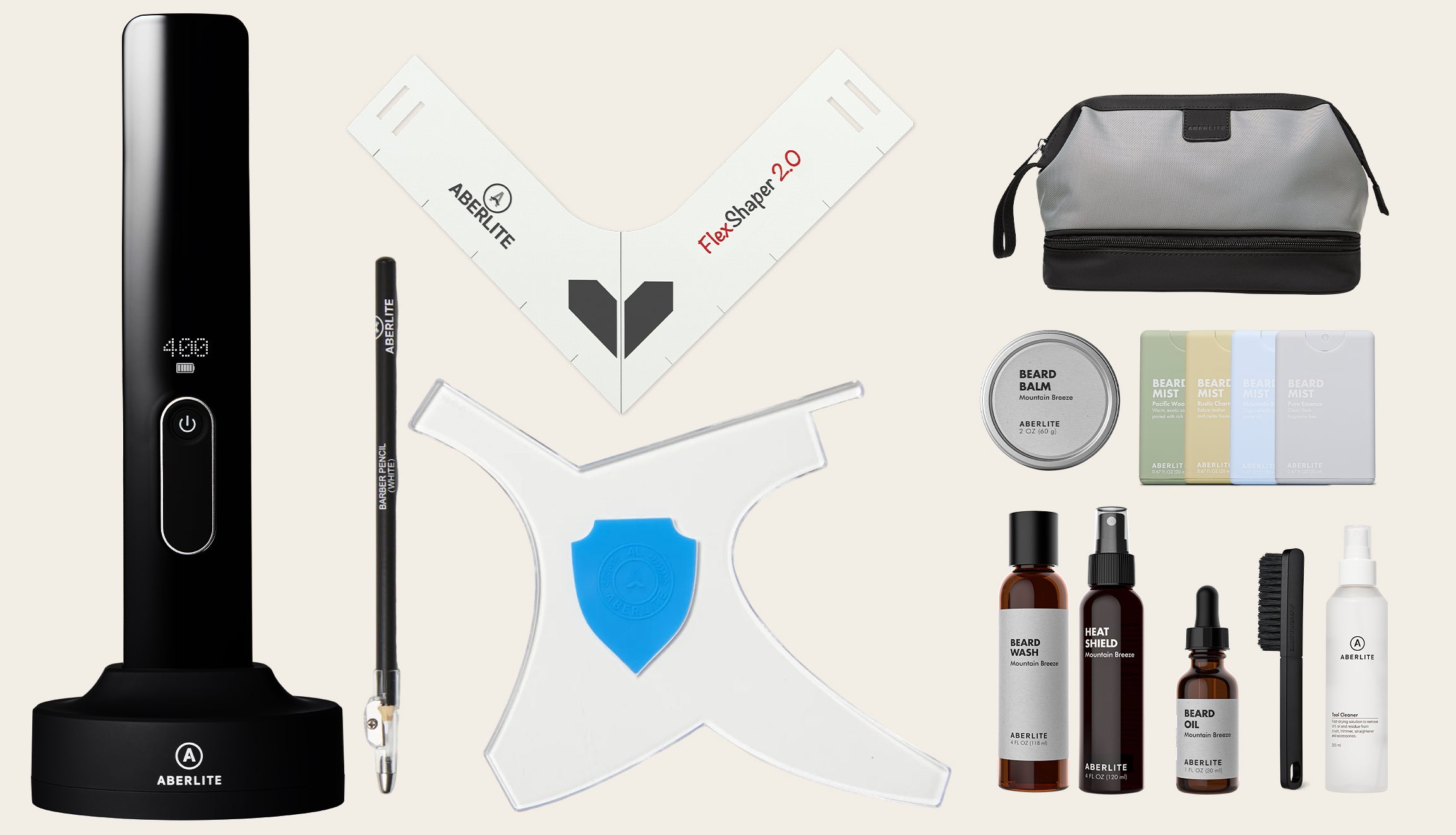 Beard Transformation System Kit (14 Items) (25% OFF!)