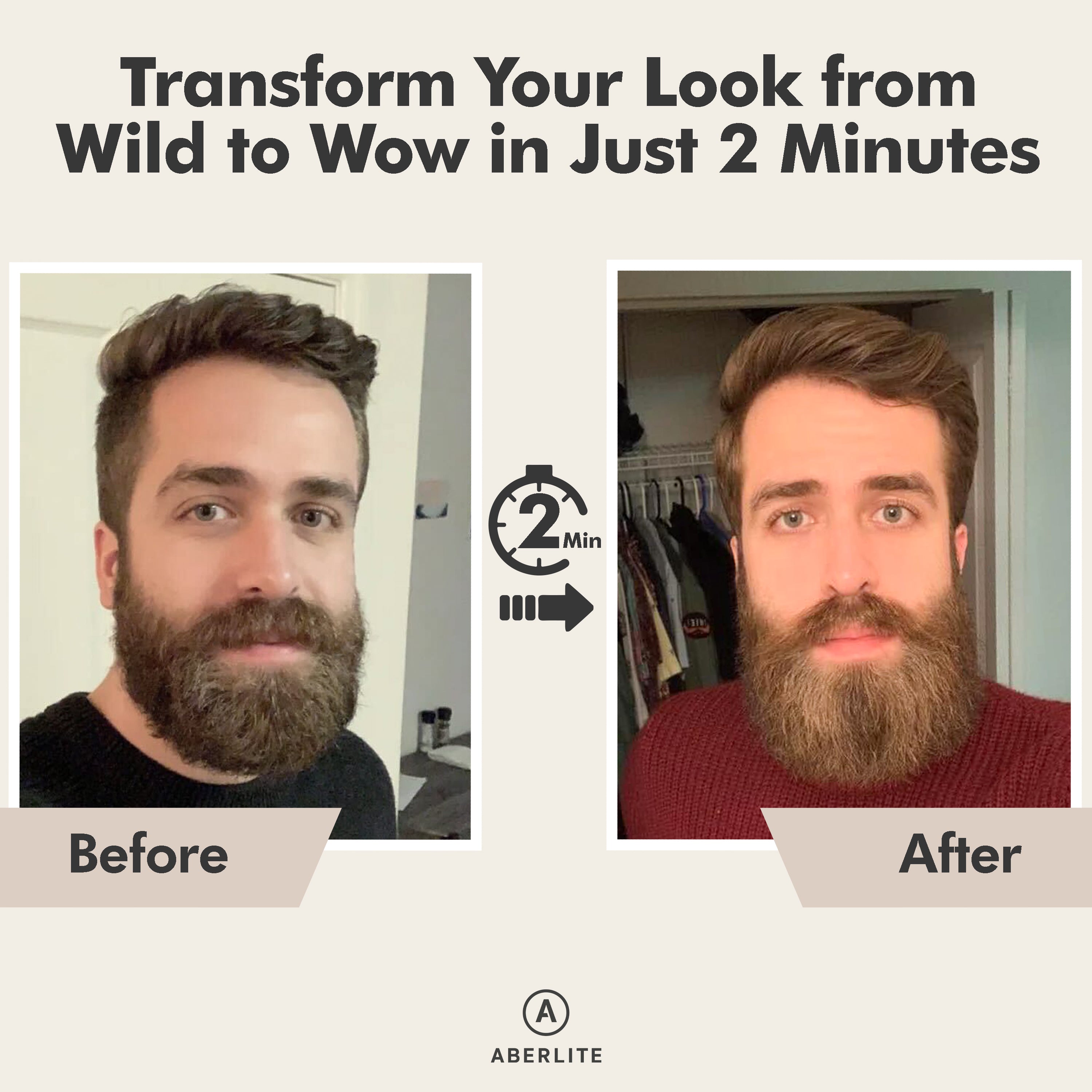 Beard Transformation System Kit (14 Items) (25% OFF!)