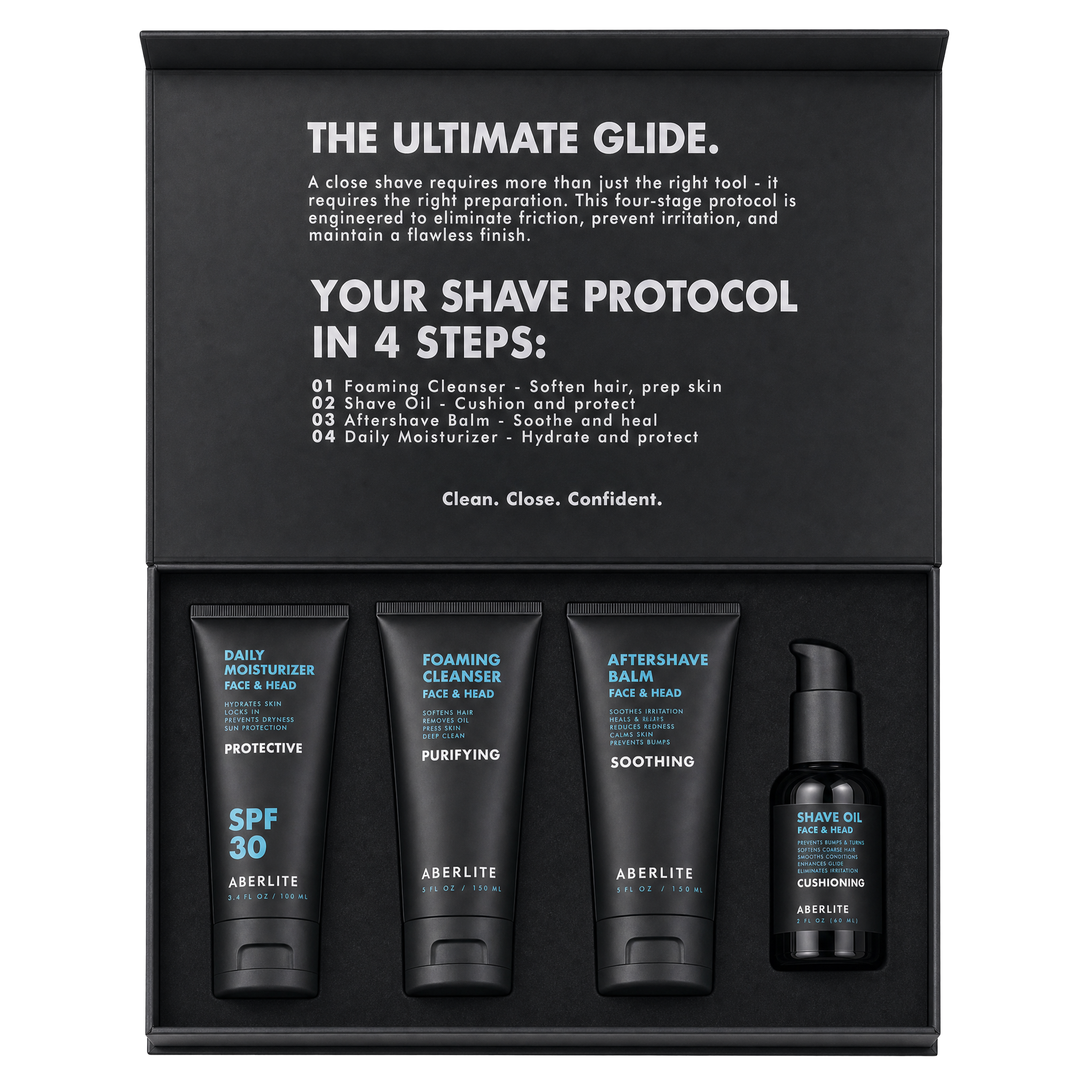 Precision Shave Kit — 4-Piece Gift Set