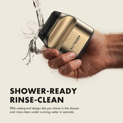 Shower-ready, rinse clean