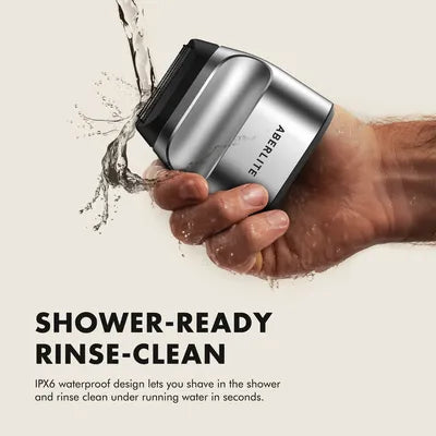 Shower-ready, rinse clean
