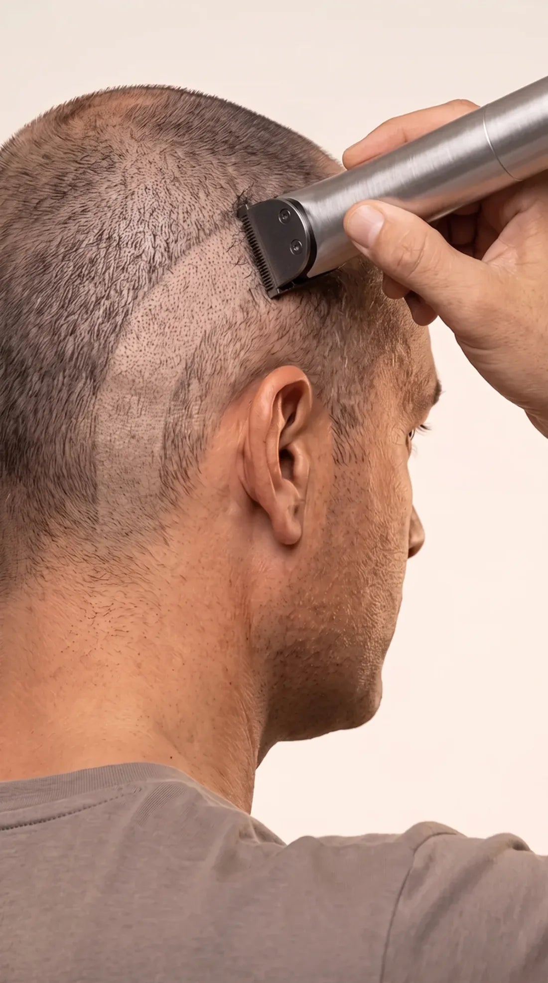 Trim to stubble