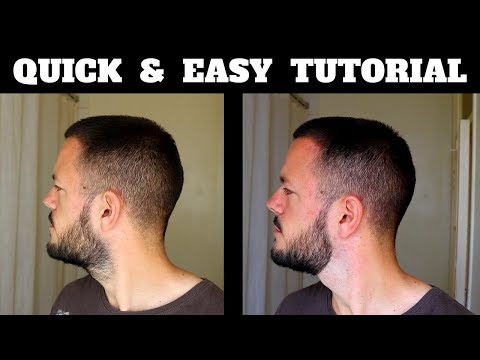 HOW TO Shape Your BEARD NECK LINE At Home - QUICK & EASY TUTORIAL