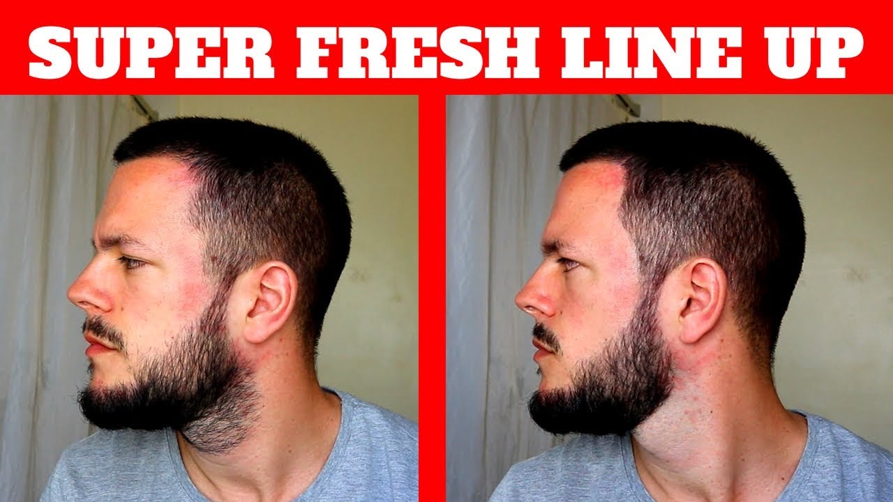 How To Line Up Your Beard 