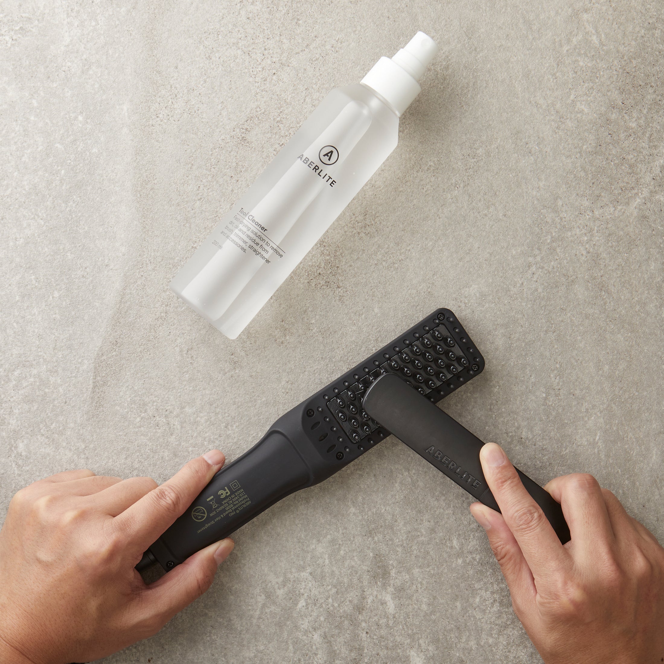 Hair/Beard Straightening Brush Tool Cleaner