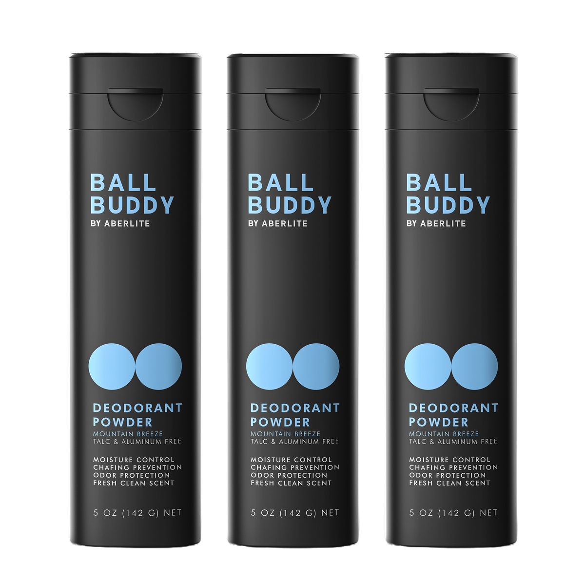 Ball Buddy Deodorant Powder (3 Pack)