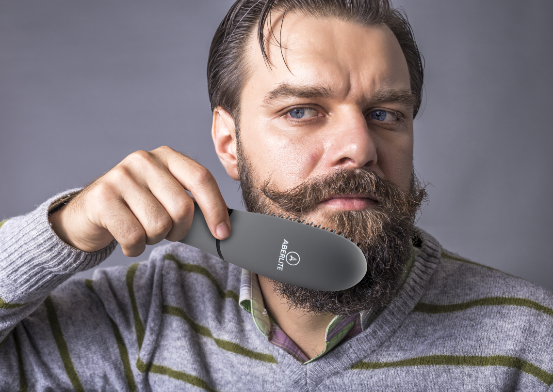 Aberlite Pocket Compact Beard Straightener - Aberlite