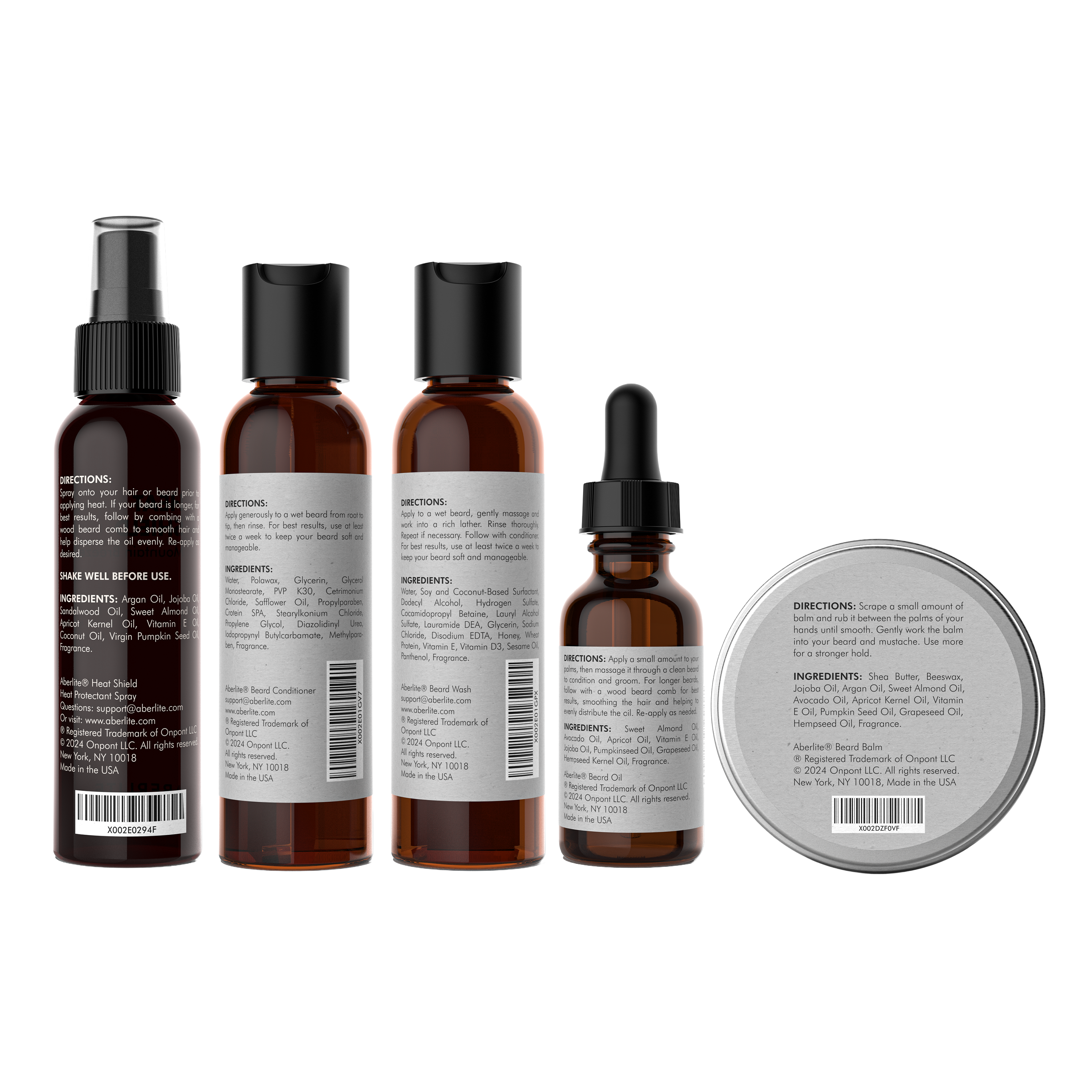 Beard Mastery Kit — 5-Piece Gift Set