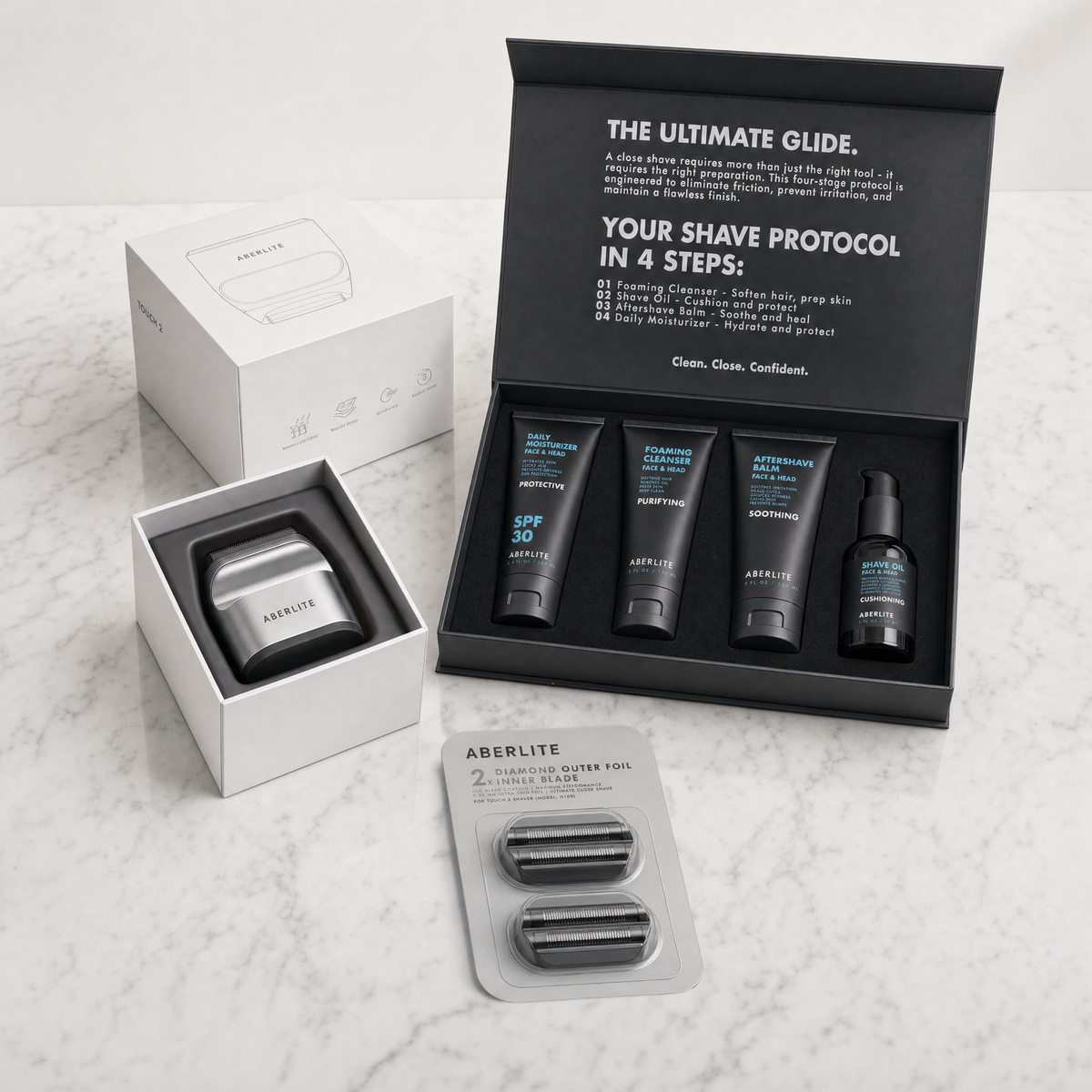 The Complete Head Shave System