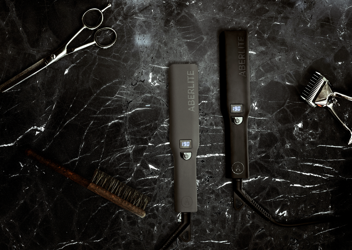 Aberlite Pro Professional Beard Straightener - Aberlite