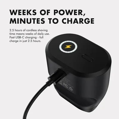 Weeks of power, minutes to charge